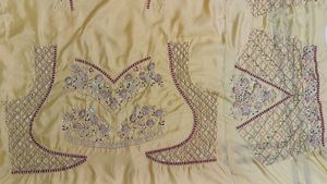 Stunning Yellow Embroidered Lehenga