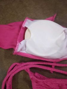 Crinkle Texture Bikini Set