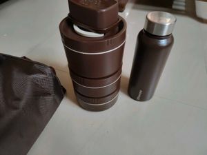 Oliveware  Steel New With Tag Lunch Bo