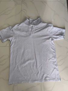 Men's Grey Polo T-Shirt