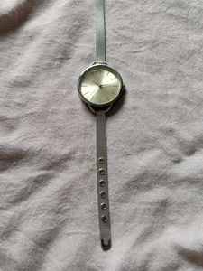 Minimalist Silver Watch