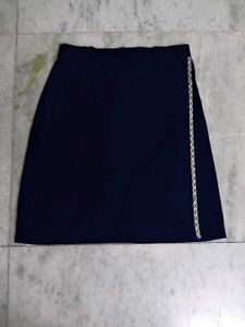 Dark Blue New School Skirt