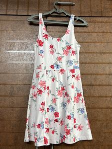 White Floral Dress