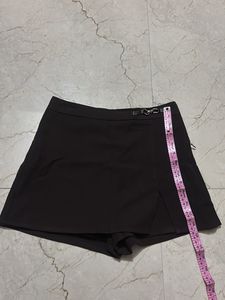 Brown Skirt Shorts
