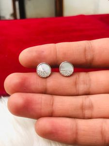 92.5 Sterling Silver Earring Pair