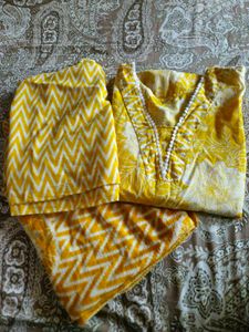 sunshine full kurta set