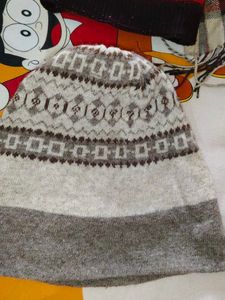 Brown Knit Beanie each 30rs only