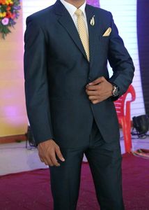 Classic Dark Suit for Formal Occasions