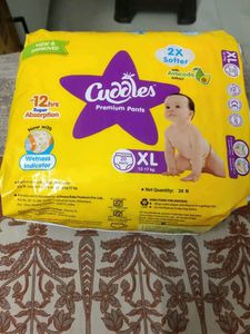 Cuddles Premium XL Diapers (20 Count)