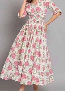 Pure cotton Floral Dress