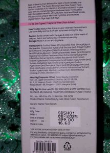 Swiss Beauty Glow Fusion Serum