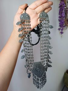 combo of 3 black polish Oxidized Necklaces
