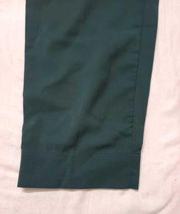 Olive colour formal pant