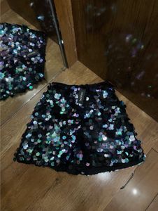 Sparkly coin  Sequin shorts