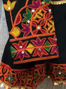 Embroidered Black Ethnic Jacket
