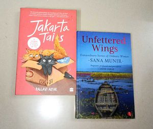 Used Books: Jakarta Tales & Unfettered Wings