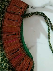 Green Ethnic frock