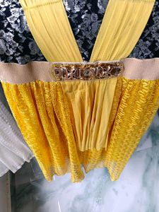 Beautiful Yellow Ethnic Gown