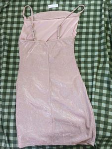 SALE❗Sparkly / shimmery Ruched Mini Dress