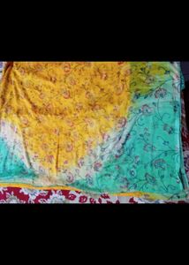 Floral Print Saree