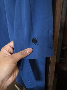 Blue Trench Coat