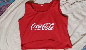 Coca-Cola Red Crop Tank Top