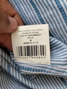 John Players Striped Casual Shirt