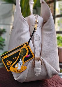 Stylish Beige Hobo Bag