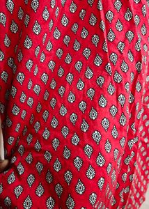 Red printed Tunic