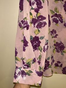 Floral Tie Up Top