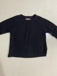 ALL ABOUT YOU Black Knit Sweater / Pullover