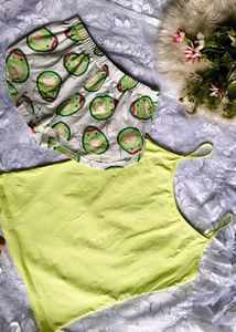 Cute Avocado Pajama Set