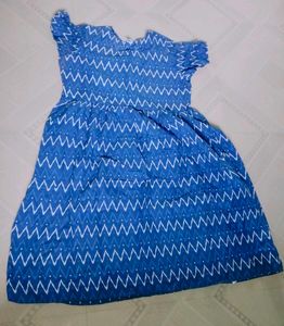 Sparkle Desire Blue Anarkali Kurta
