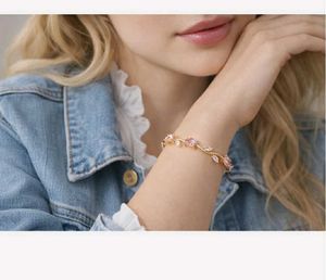 Elegant Rose Garden Bracelet