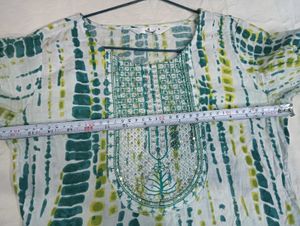 Stylish Teal 30, size 👗Kurta Set with Dupatta