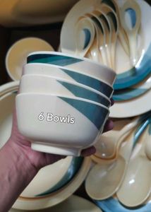 Brand New Premium Melamine Full Dinner Set – 41 Pc