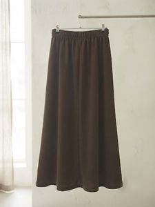 Comfortable Brown Maxi Skirt