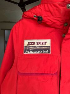 Jeep Spirit Red Outdoor Jacket