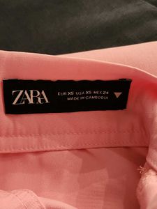 Pink Wide Leg Trousers