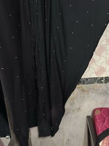 Black Abaya with Embellishments