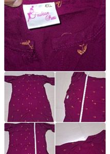 Ethnic Kurta Set with Pants of 4