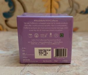 mCaffeine Super Glow Flash Facial Mask
