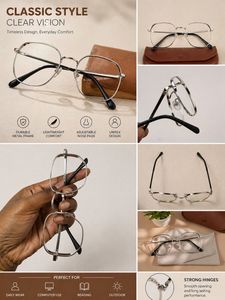 Classic Style Clear Vision Glasses