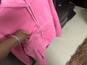 Breastfeeding safe Pink Hoodie
