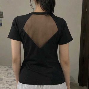 Classic Black Crew Neck Tee