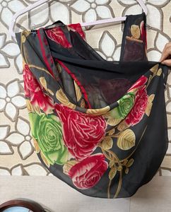 Floral Print Scarf