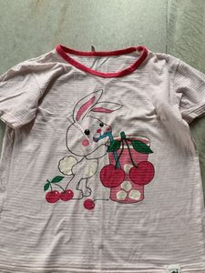 Bundle of 6 girls Pajama Tops