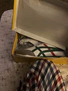 SALE⁉️⁉️Classic White &amp; Green Sneakers