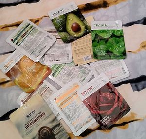 12 Korean Sheet Masks