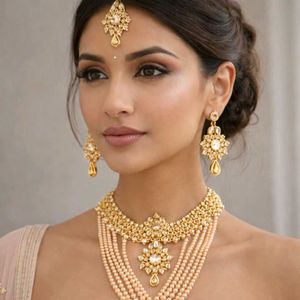 Exquisite Indian Bridal Jewelry Set